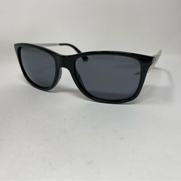 EMPORIO ARMANI POLARIZED SUNGLASSES EA 4023 5017/81 57/17/140 BLACK SILVER GRAY - Picture 5 of 10